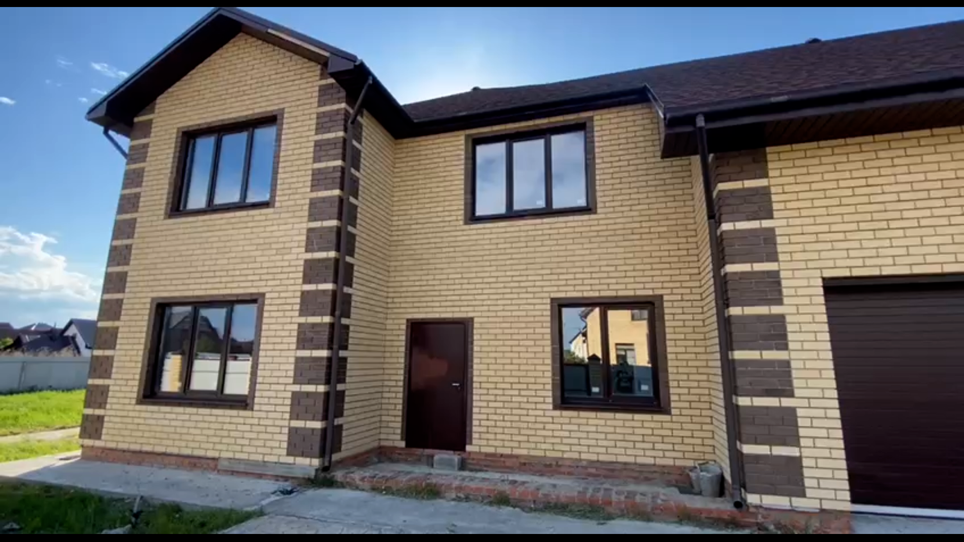 2-ух этажный дом из керамзитоблока